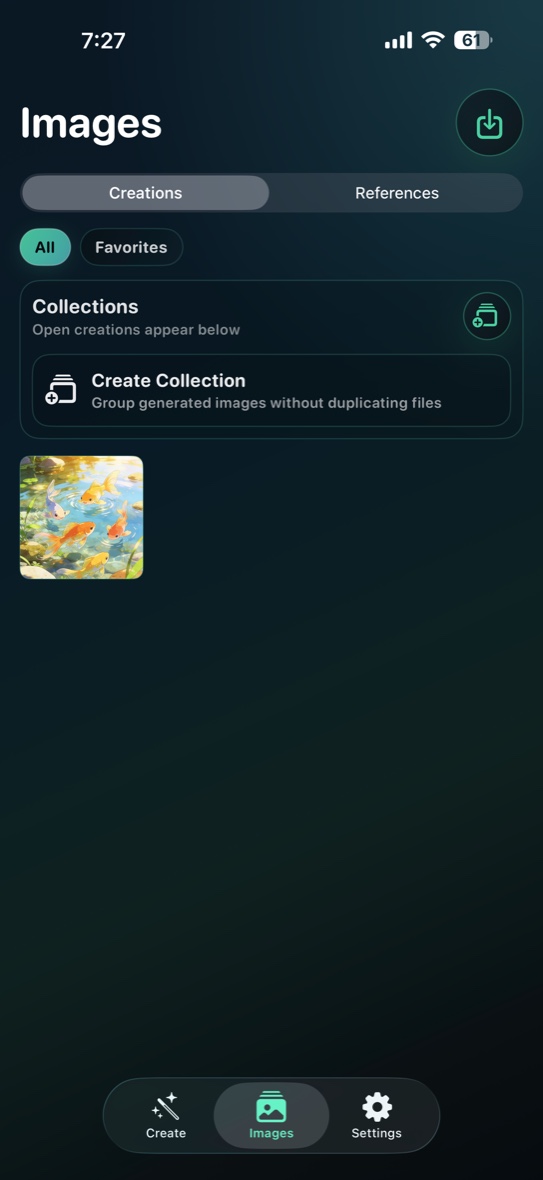 DreamForge iPhone creations library